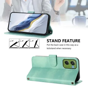 LINEAR Peňaženkový obal pre Motorola Moto G06 / G06 Power zelený