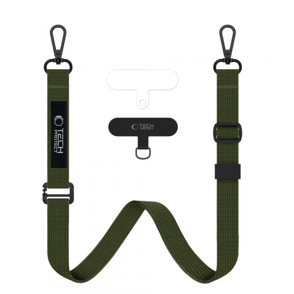 TECH-PROTECT C6S 2x Remienok na mobil CARGO KHAKI