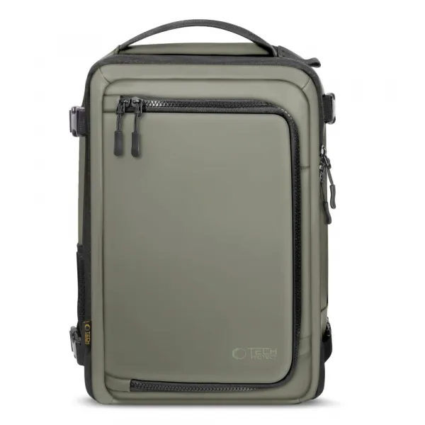 Tech-Protect Defender S50 Cestovný batoh na notebook 20L 40×20×25, zelený