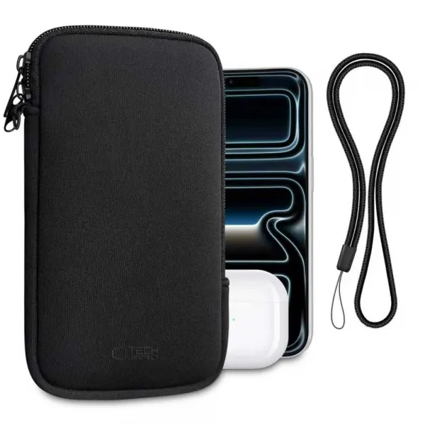 TECH-PROTECT SM70 Univerzálne puzdro na mobil 6 - 7,2" BLACK
