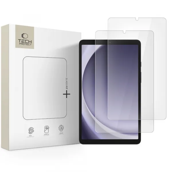TECH-PROTECT GLASS FIT+ 2-PACK Ochranné sklo pre tablet Samsung Galaxy Tab A9 / Galaxy Tab A11