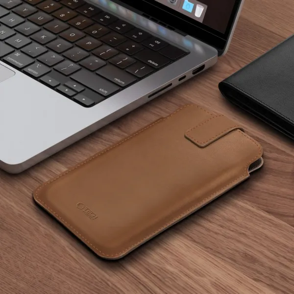 TECH-PROTECT SM65 Univerzálne puzdro na mobil 6 - 6,9" BROWN