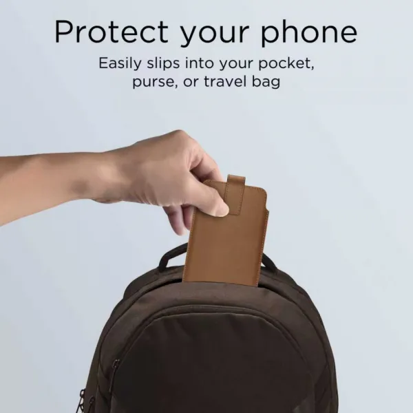 TECH-PROTECT SM65 Univerzálne puzdro na mobil 6 - 6,9" BROWN