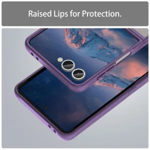 FANDUN MAGSAFE Ochranný obal pre Samsung Galaxy Z Flip7 5G fialový