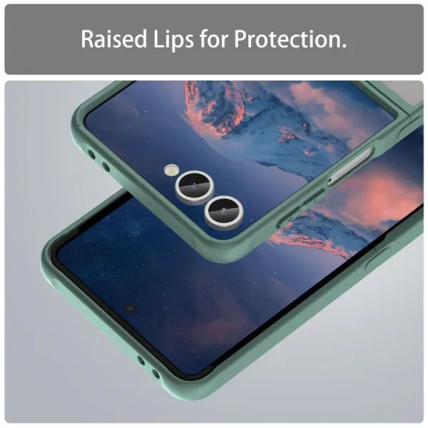 FANDUN MAGSAFE Ochranný obal pre Samsung Galaxy Z Flip7 5G zelený