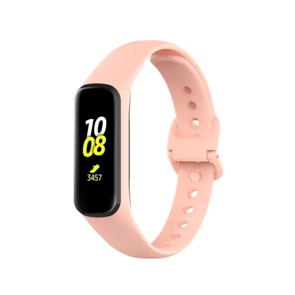 BUTTERFLY Silikónový remienok Samsung Galaxy Fit 2 ružový