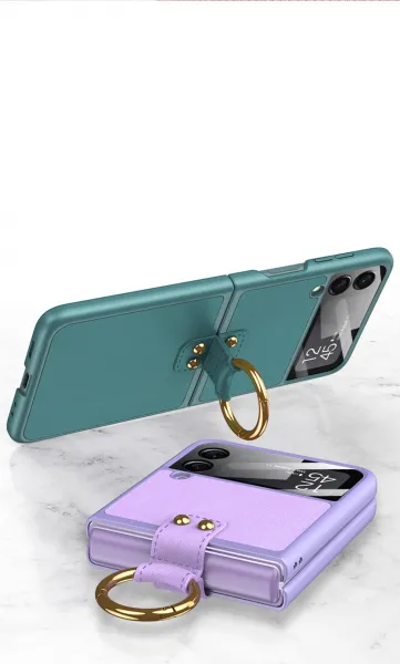 GKK LANYARD Kryt s remienkom Samsung Galaxy Z Flip 3 5G zelený