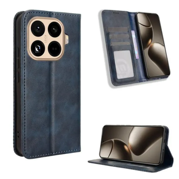 BUSINESS Peňaženkový kryt pre Xiaomi 15T Pro modrý