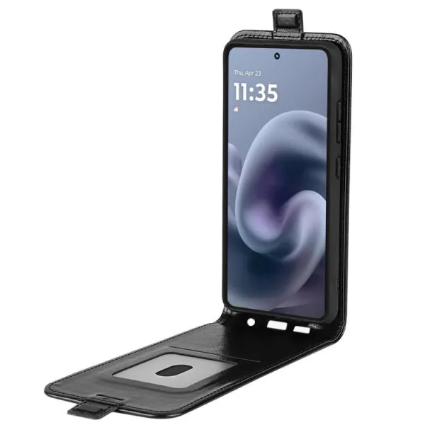 Vyklápacie puzdro pre Motorola Moto G86 Power 5G čierne