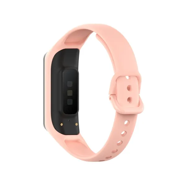 BUTTERFLY Silikónový remienok Samsung Galaxy Fit 2 ružový