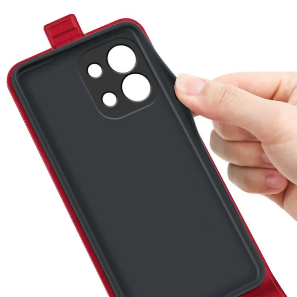Vyklápacie puzdro pre Motorola Moto G86 Power 5G červené