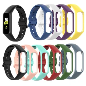 BUTTERFLY Silikónový remienok Samsung Galaxy Fit 2 ružový