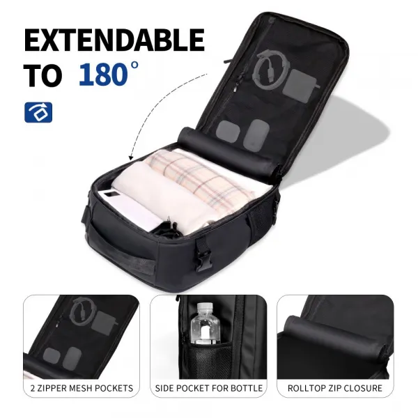 TECH-PROTECT DEFENDER S50 Batoh do lietadla 40x20x25 BLACK