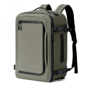 Tech-Protect Defender S50 Cestovný batoh na notebook 20L 40×20×25, zelený