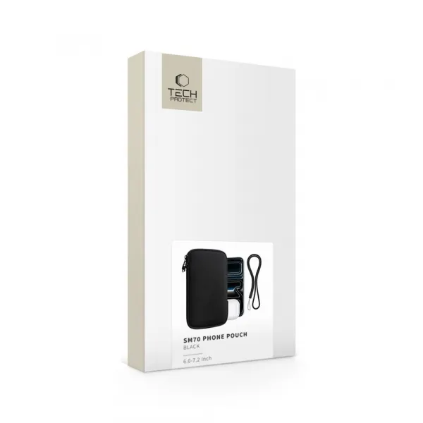 TECH-PROTECT SM70 Univerzálne puzdro na mobil 6 - 7,2" BLACK