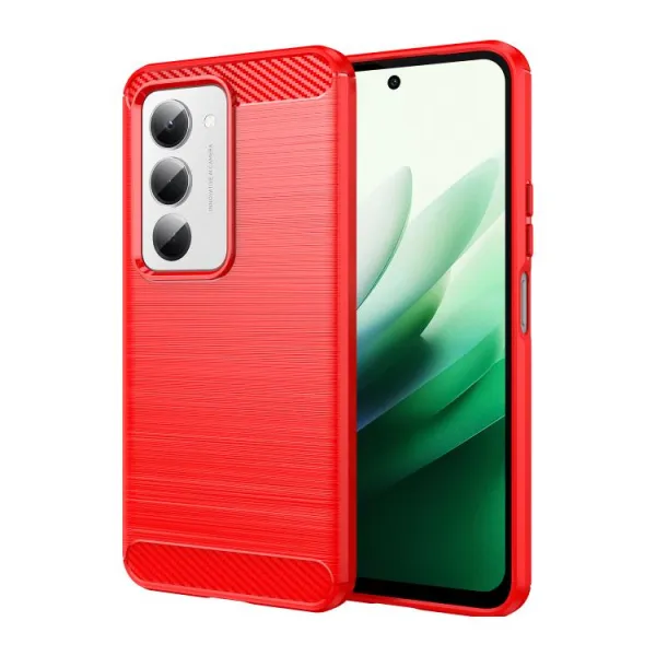 FLEXI TPU Ochranný obal Xiaomi Redmi 15 / Redmi 15 5G červený