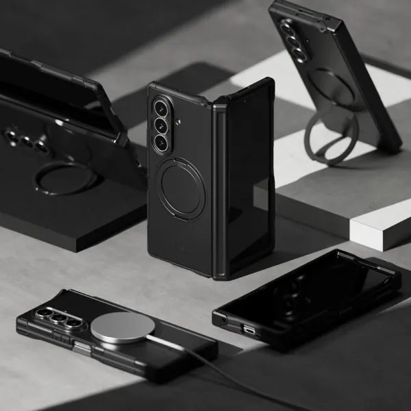 RINGKE ALLES MAGNETIC MAGSAFE Ochranný kryt Samsung Galaxy Z Fold7 5G BLACK