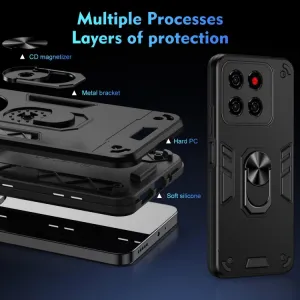 CAMPROTECT Kryt s držiakom pre ZTE Blade A56 čierny