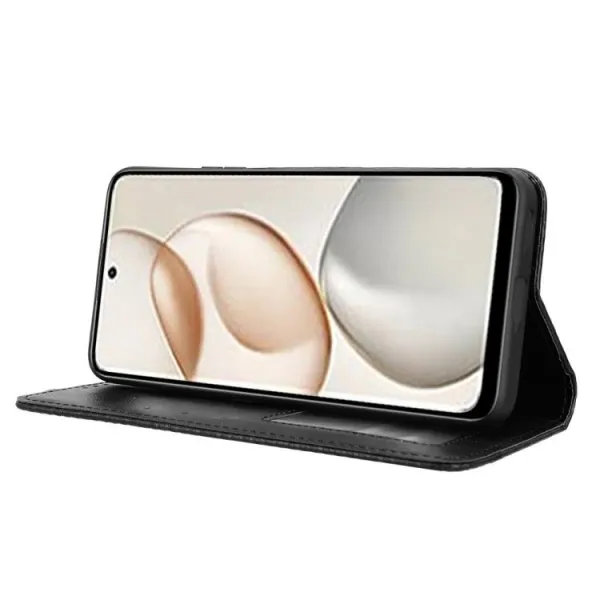 BUSINESS Peňaženkový kryt pre Honor 400 Smart 5G / Honor X7d čierny