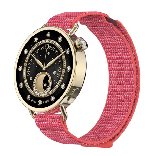 NYLON Vymeniteľný remienok pre Xiaomi Watch S4 41mm tmavoružový