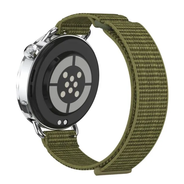NYLON Vymeniteľný remienok pre Xiaomi Watch S4 41mm tmavozelený