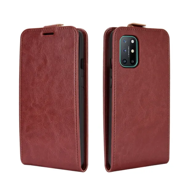 Vyklápacie puzdro OnePlus 8T hnedé
