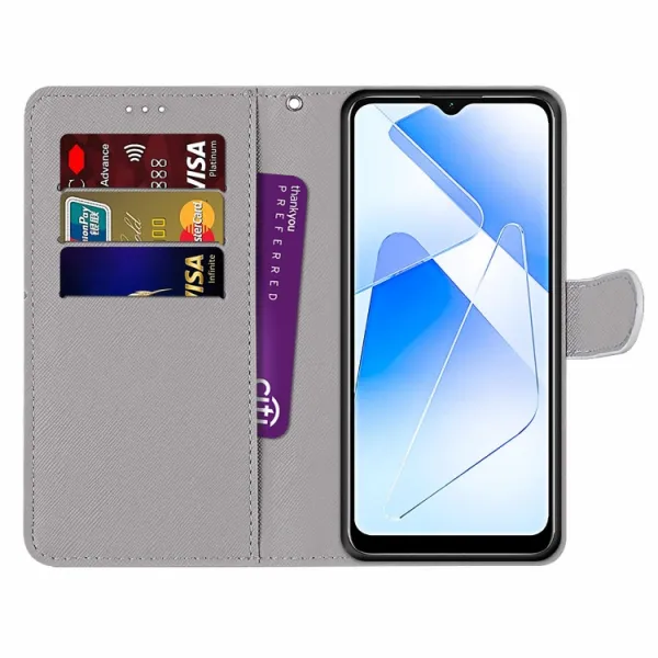 ART Peňaženkový kryt pre Oppo A16 / Oppo A16s LEAVES