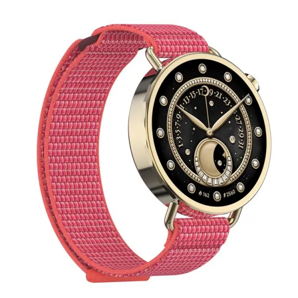 NYLON Vymeniteľný remienok pre Xiaomi Watch S4 41mm tmavoružový