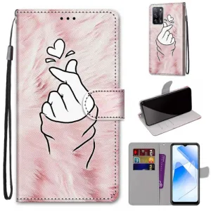 ART Peňaženkový kryt pre Oppo A16 / Oppo A16s HEART