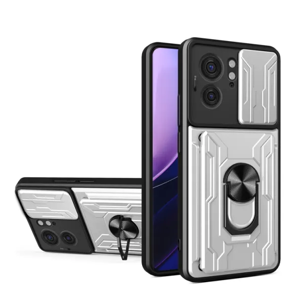 RING CAMERA Kryt s držiakom pre Motorola Edge 40 biely