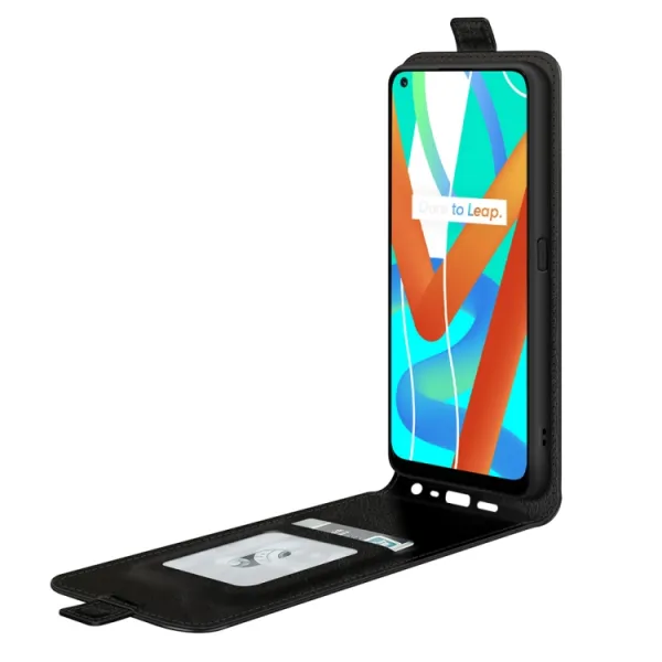 Vyklápacie puzdro Realme 8 5G čierne