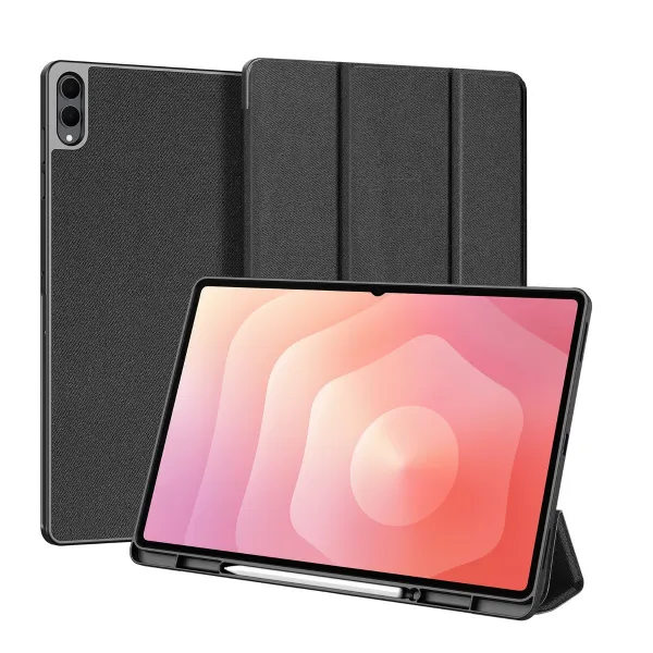 DUX DOMO Zaklápacie puzdro pre Samsung Galaxy Tab S11 Ultra čierne