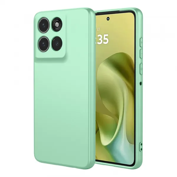 PROTEMIO TPU Kryt pre Motorola Moto G86 5G svetlozelený