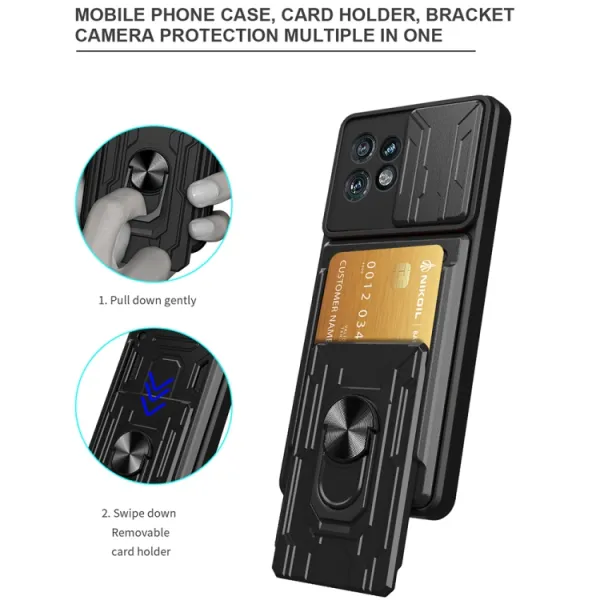 RING CAMERA Kryt s držiakom pre Motorola Edge 40 biely