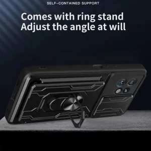 RING CAMERA Kryt s držiakom pre Motorola Edge 40 biely