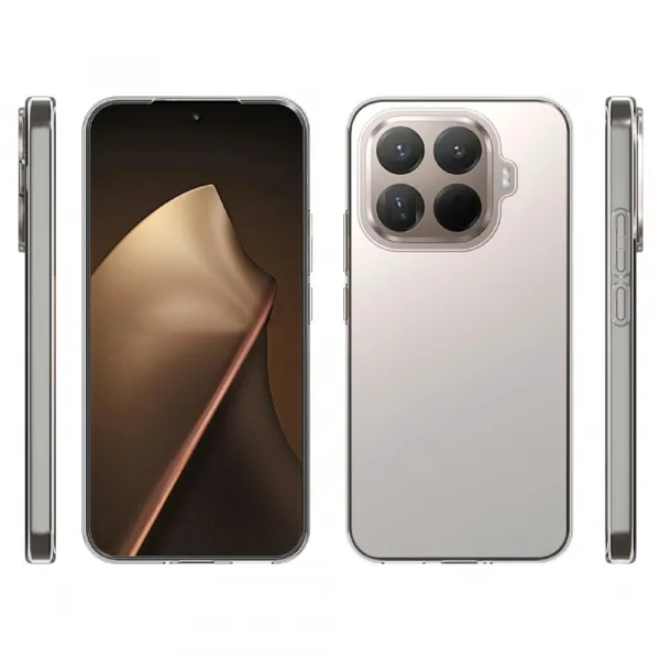 TPU Ochranný kryt pre Xiaomi 15T Pro priehľadný