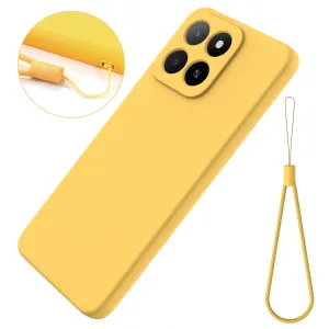 RUBBER Ochranný kryt pre Honor 400 Smart 5G / Honor X7d žltý