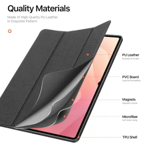 DUX DOMO Zaklápacie puzdro pre Samsung Galaxy Tab S11 Ultra čierne