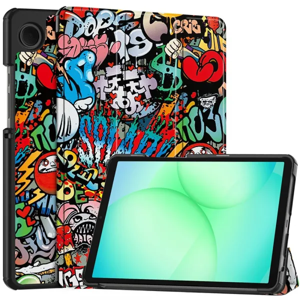 ART Zaklápacie puzdro pre Samsung Galaxy Tab A11 GRAFFITI