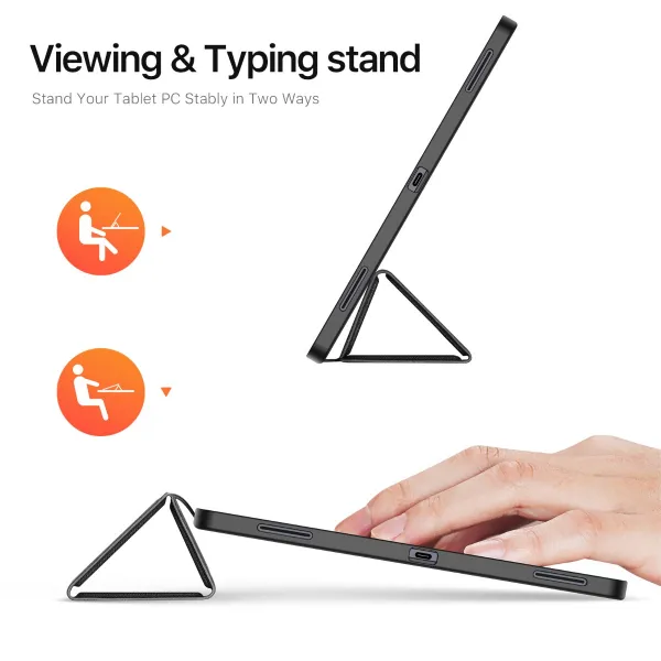 DUX DOMO Zaklápacie puzdro pre Samsung Galaxy Tab S11 Ultra čierne