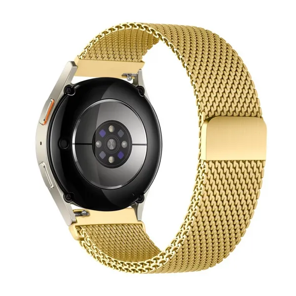 MILANESE Kovový remienok pre Garmin Vivoactive 5 / Vivoactive 6 zlatý