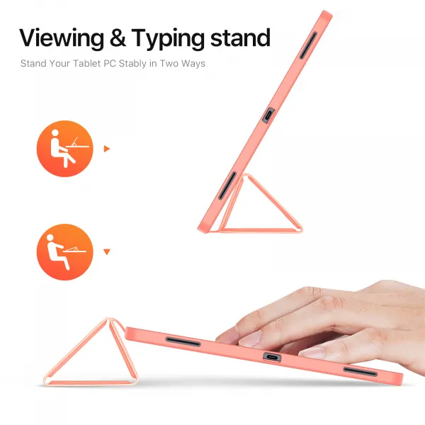 DUX DOMO Zaklápacie puzdro pre Samsung Galaxy Tab S11 Ultra ružové