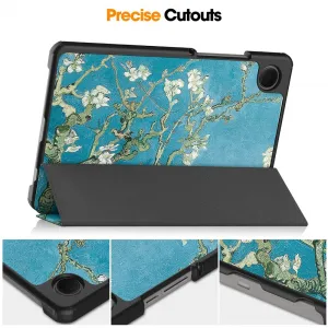 ART Zaklápacie puzdro pre Samsung Galaxy Tab A11 APRICOT BLOSSOM