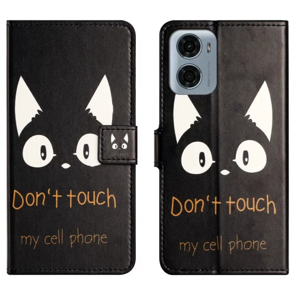 ART Peňaženkový kryt pre Motorola Moto G06 / G06 Power DON´T TOUCH