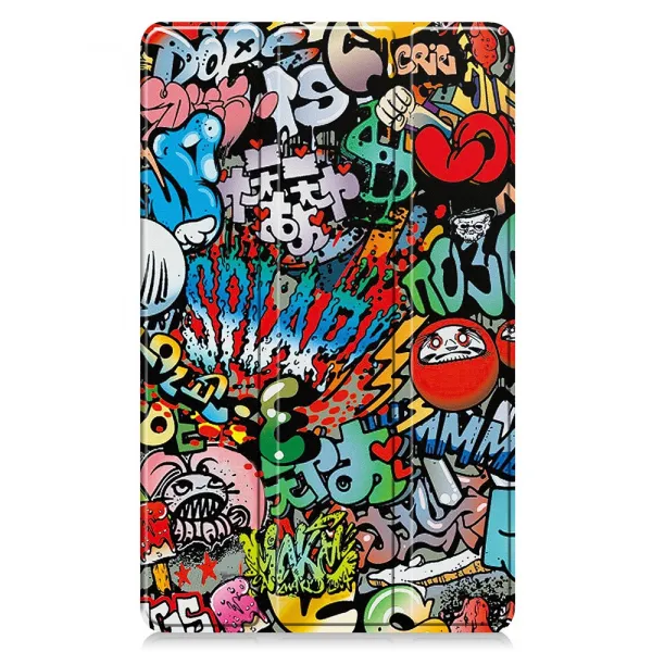 ART Zaklápacie puzdro pre Samsung Galaxy Tab A11 GRAFFITI