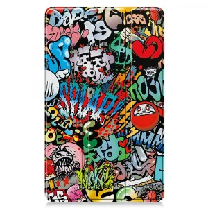 ART Zaklápacie puzdro pre Samsung Galaxy Tab A11 GRAFFITI