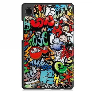 ART Zaklápacie puzdro pre Samsung Galaxy Tab A11 GRAFFITI