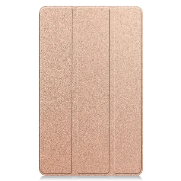 LEATHER Zaklápací kryt pre Samsung Galaxy Tab A11 ROSE GOLD