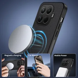 CARBON MAGSAFE Ochranný obal pre Xiaomi 15T Pro šedý