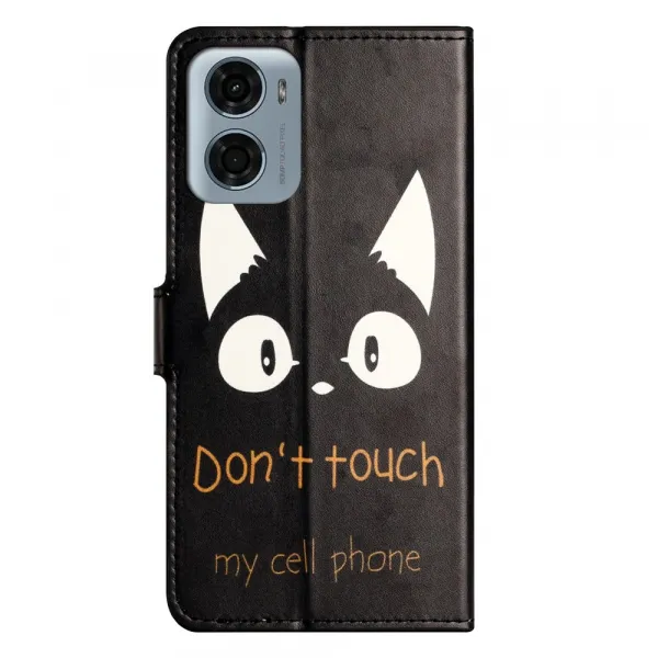ART Peňaženkový kryt pre Motorola Moto G06 / G06 Power DON´T TOUCH